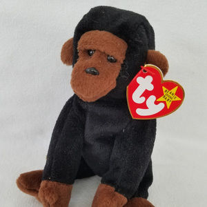 TY Beanie Babies Congo The Gorilla #4160 1996, Vintage, Collectible
